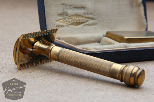 Old Razor Types Gillette 1920's Old Type DE Safety Razor in Lady's Debutante Case ...