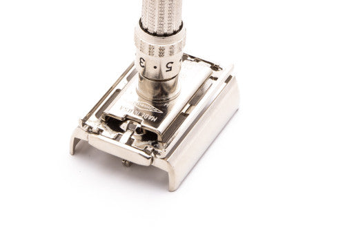 1962 H1 Gillette Slim Adjustable Double Edge Safety Razor | Original Condition