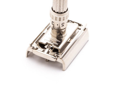 1962 H1 Gillette Slim Adjustable Double Edge Safety Razor | Original Condition