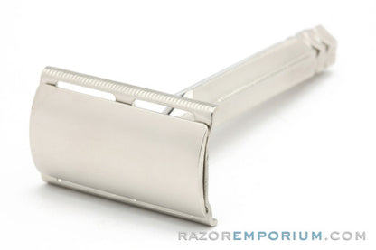 1950's Star DE Safety Razor USA | Factory Nickel Revamp