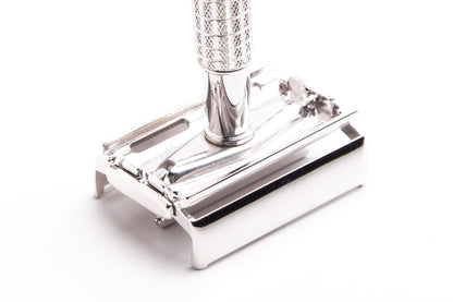 1960 F2 Gillette Flare Tip Super Speed Double Edge Safety Razor | Rhodium Revamp