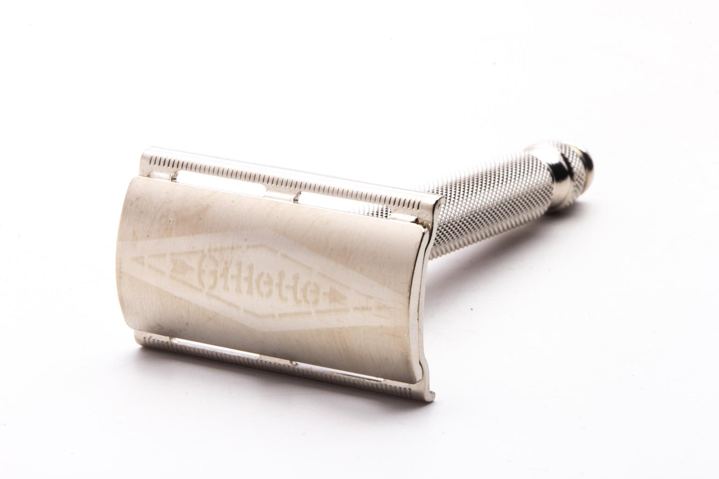 1962 H4 Gillette Ball End Tech Safety Razor | Original Condition