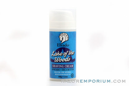 Elvado Brush & Brushless Shaving Cream - Lake of the Woods