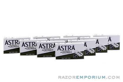 Astra Superior Platinum (Green) Double Edge Blades | Made In India