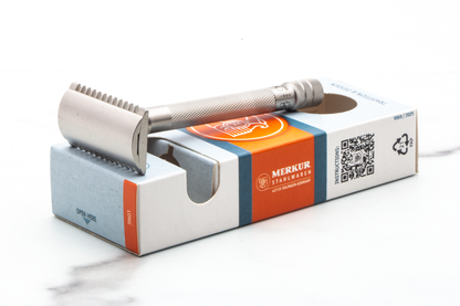 Merkur | 25 INOX Long Handle Double Edge Safety Razor