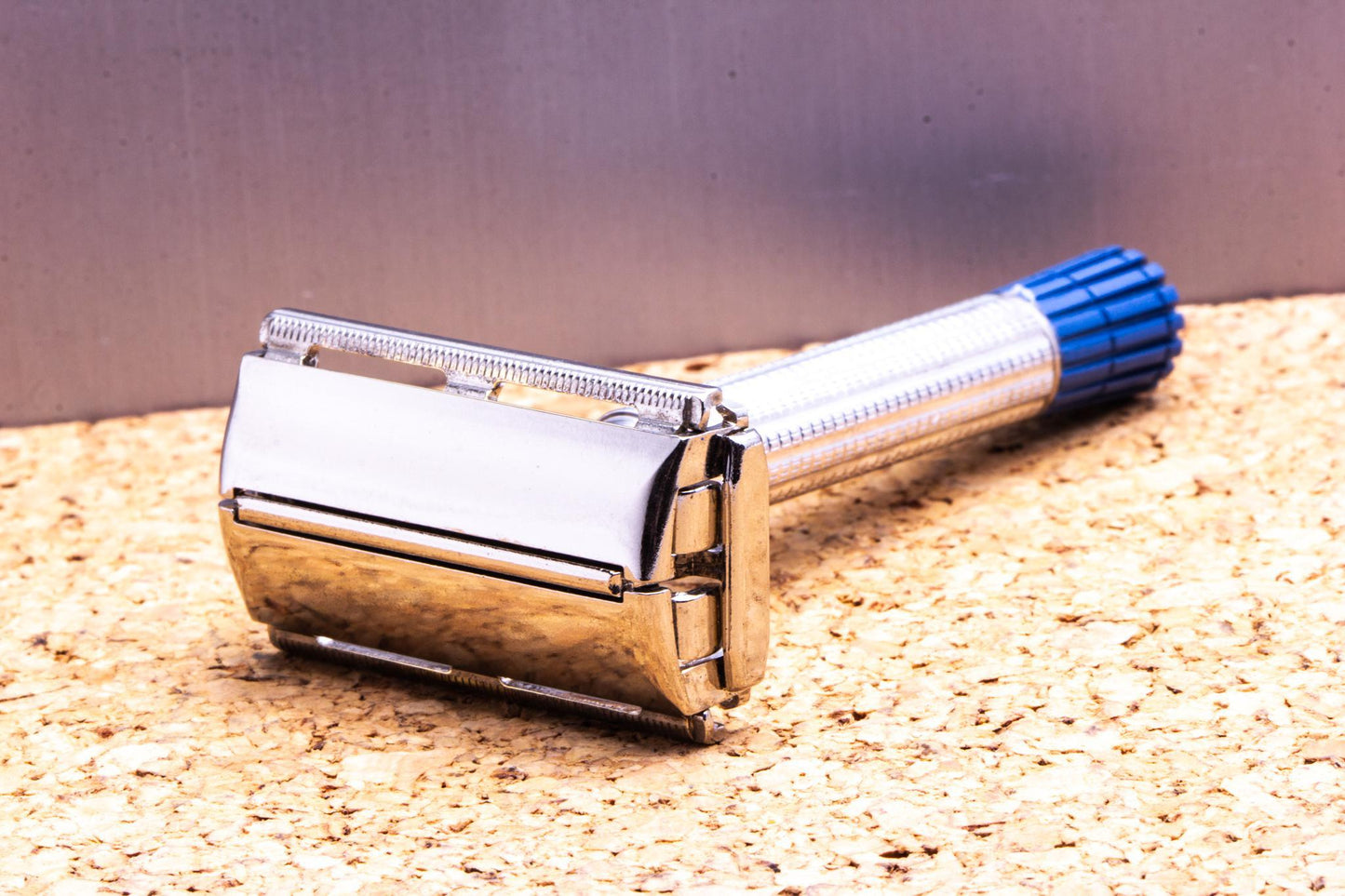 1959 D1 Gillette Blue Tip Super Speed Safety Razor Set | Original Condition