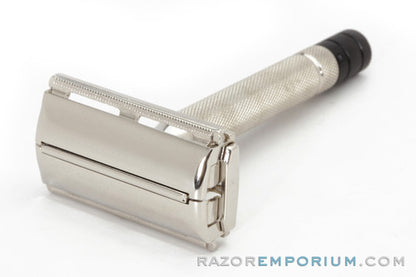 1952 Gillette Black Tip Double Edge Super Speed Set - X2