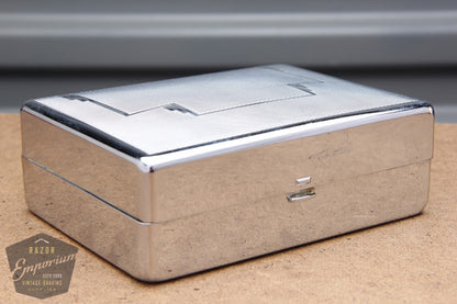Ever-Ready 1912 Style Single Edge Safety Razor in Chrome Case