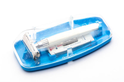 1980's Gillette Slim Twist Double Edge Safety Razor Set| Original Condition