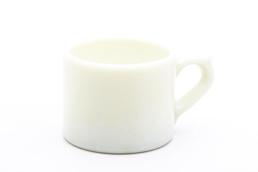 Milky White Shaving Mug