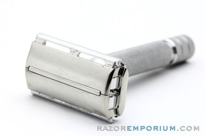 1950s Gillette LD Aluminum Rocket Safety Razor | Made in England