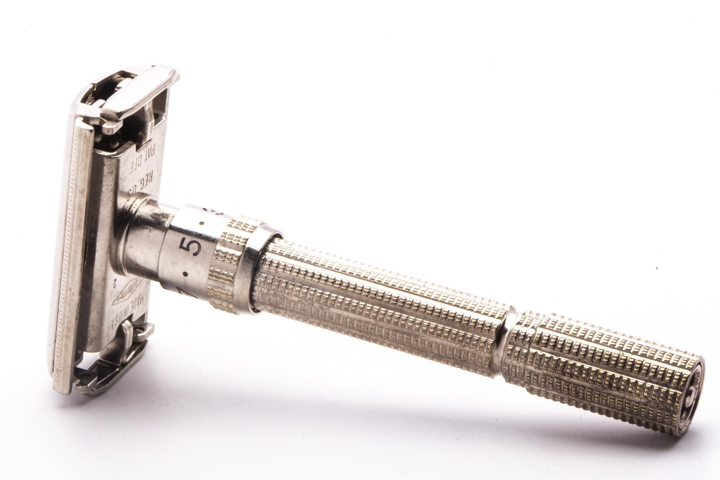1962 H2 Gillette Slim Adjustable Safety Razor Set | Original Condition