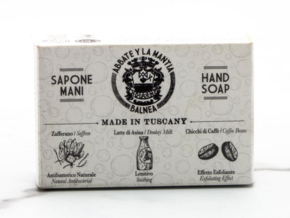 Abbate Y La Mantia | Donkey Milk Hand Soap with Coffee Beans, 6oz