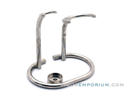 Brush & Razor Stand | Stainless Steel