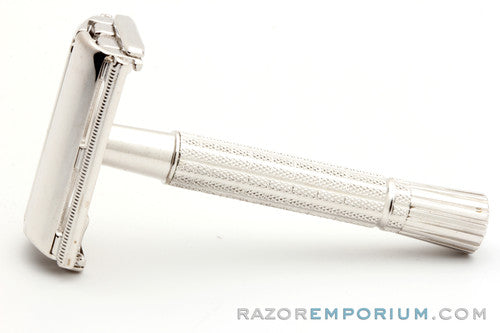 1956 B3 Gillette  Flair Tip Super Speed Safety Razor Marca Regs. Made in Mexico | Rhodium Revamp