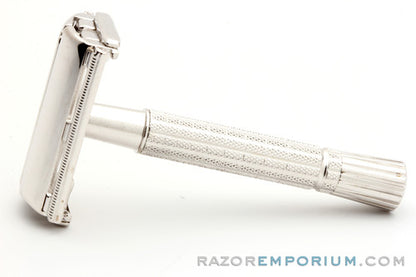 1956 B3 Gillette  Flair Tip Super Speed Safety Razor Marca Regs. Made in Mexico | Rhodium Revamp