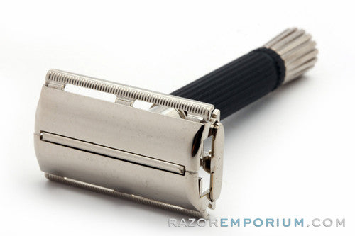 1971 Gillette Black Handle Super Speed Safety Razor R1