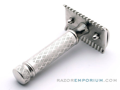 1922 Gillette New Improved Norfolk Tuckaway Double Edge Safety Razor