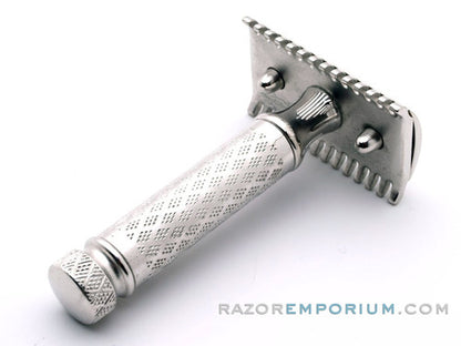 1922 Gillette New Improved Norfolk Tuckaway Double Edge Safety Razor