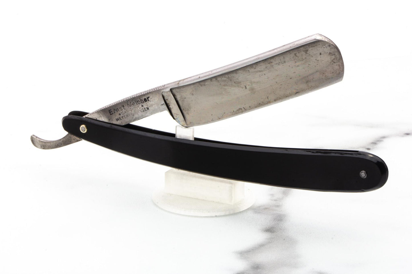 6/8" Vintage Restored Hamburg Ring Wey"ra Straight Razor