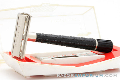 1970's Schick 'Krona' Double Edge Safety Razor Set