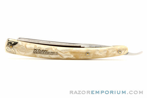 5/8" Williams Cutlery California Straight Blade w/ Original Scales | Solingen Germany