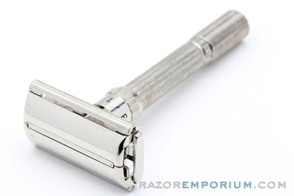 1962 Gillette H2 Slim Adjustable TTO DE Safety Razor