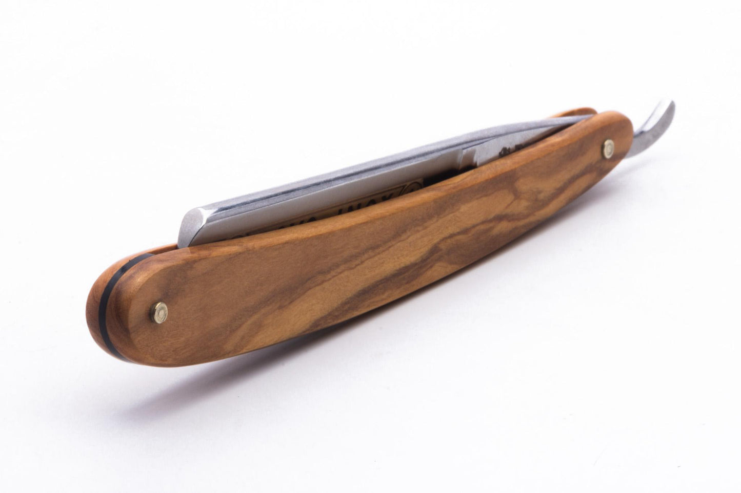 5/8" Dovo Solingen 'INOX' Olive Wood Straight Razor