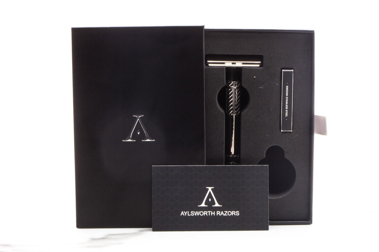 Aylsworth Razors | The APEX-Ti Polished Plus Double Edge Safety Razor