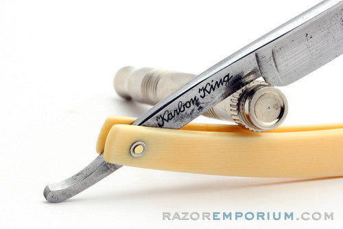 5/8" King Razor MFG Co. Karlon King Straight Razor | Indiana, PA. USA