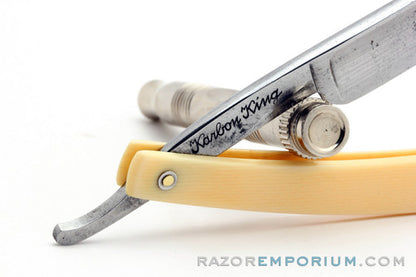 5/8" King Razor MFG Co. Karlon King Straight Razor | Indiana, PA. USA