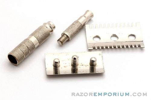 1960's German Travel Open Comb DE Safety Razor | Original Condition