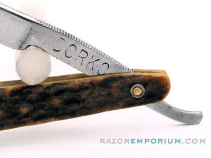 7/16" Dorko Round Point Straight Razor | Solingen Germany