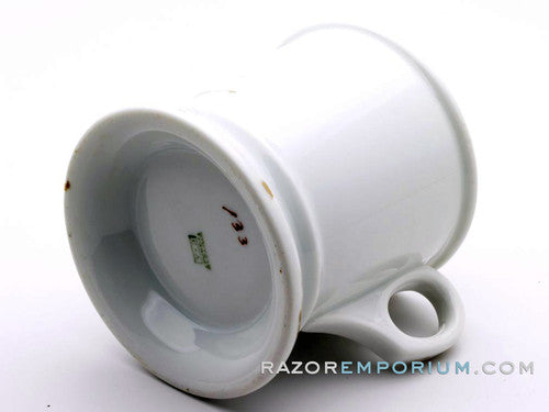 Austria White Shave Mug