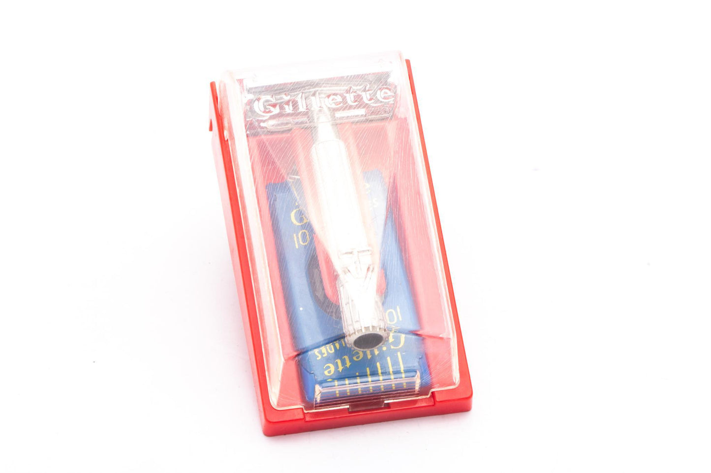 1958 D2 Gillette TV Special Super Speed Flare Tip Safety Razor Set | Original Condition