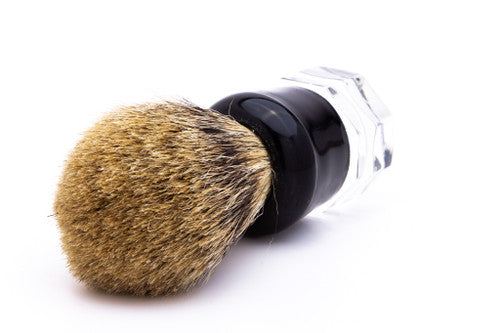 Made Rite 325 Badger Cased Shave Brush | Vintage Restored