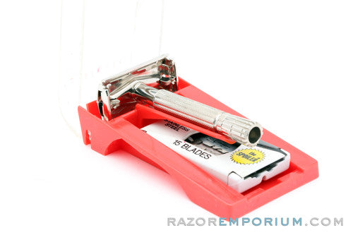 1958 D3 Gillette TV Special Super Speed Safety Razor Set