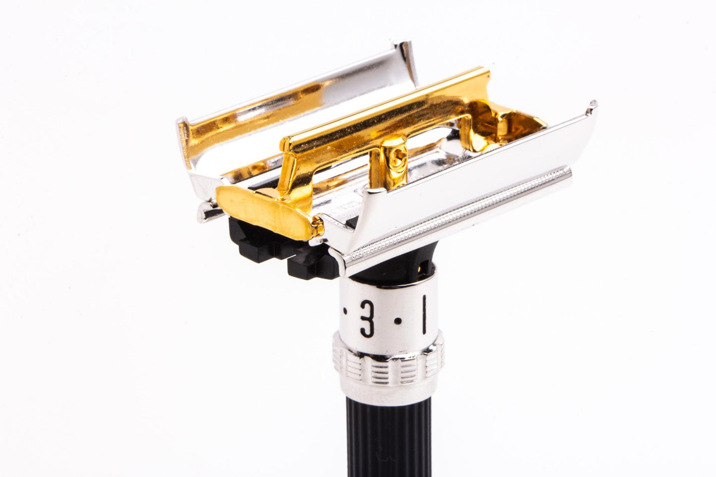 1979 Z2 Gillette Super Adjustable Black Beauty Double Edge Safety Razor  | Prospector Edition