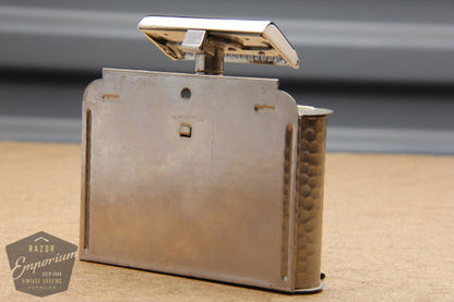 Ever-Ready 1912 Style Single Edge Safety Razor in Metal Wall Hanger