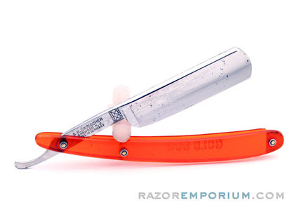6/8" S.R. Droescher "Gold Bug" Square Point Straight Razor | Solingen, Germany