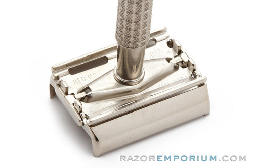 1965 Gillette Flare Tip Super Speed Safety Razor K4 | Factory Nickel Revamp