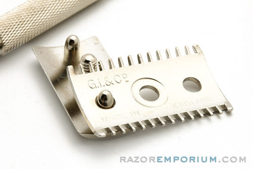 1920's George Ibberson G.I. & Co Old Type Ball End Replica DE Safety Razor
