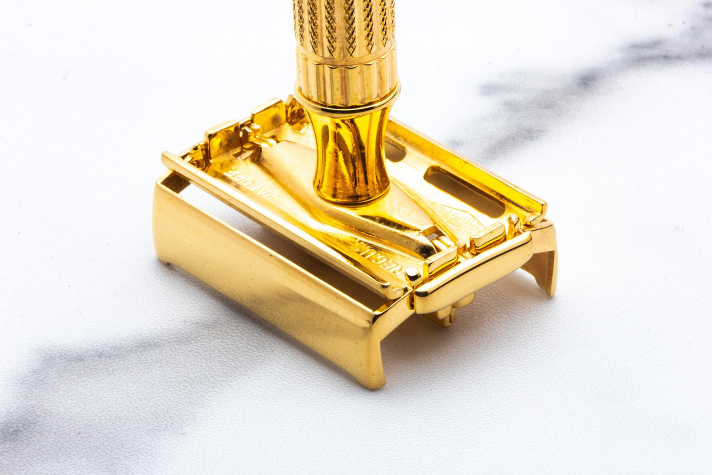 1946-47 Gillette Gold Aristocrat Double Edge Safety Razor  | 24K Gold Revamp
