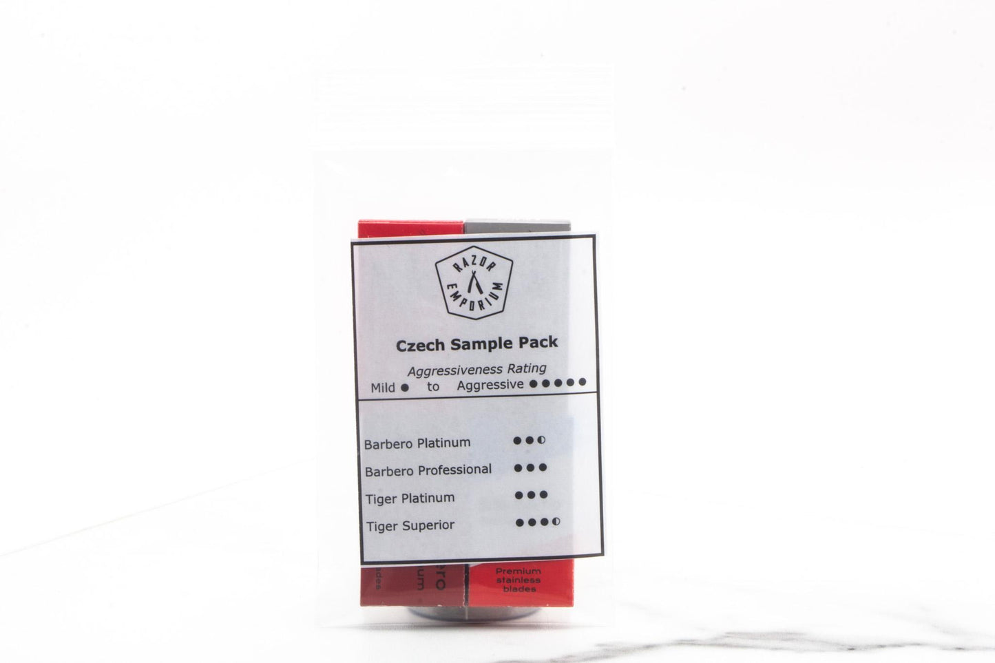 Double Edge Safety Razor Blade Sample Pack | Czech