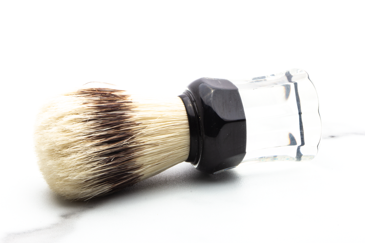Omega | Hi-Brush Synthetic Fiber Shaving Brush - Pre Owned