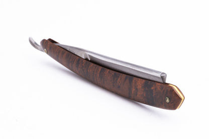 9/16" Blue Steel Razor Co NY Straight Razor Germany