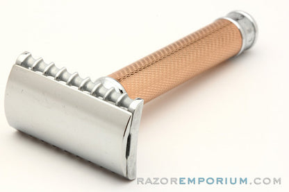 MÜHLE Rose Gold Chrome Double Edge Safety Razor