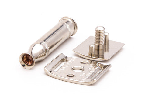 Anticor MFG. Co. Travel Razor | Factory Nickel Revamp