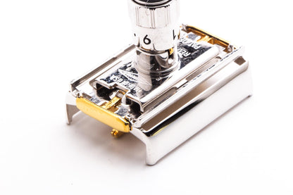 1958 D4 Gillette Fatboy Adjustable Double Edge Safety Razor | Prospector Edition