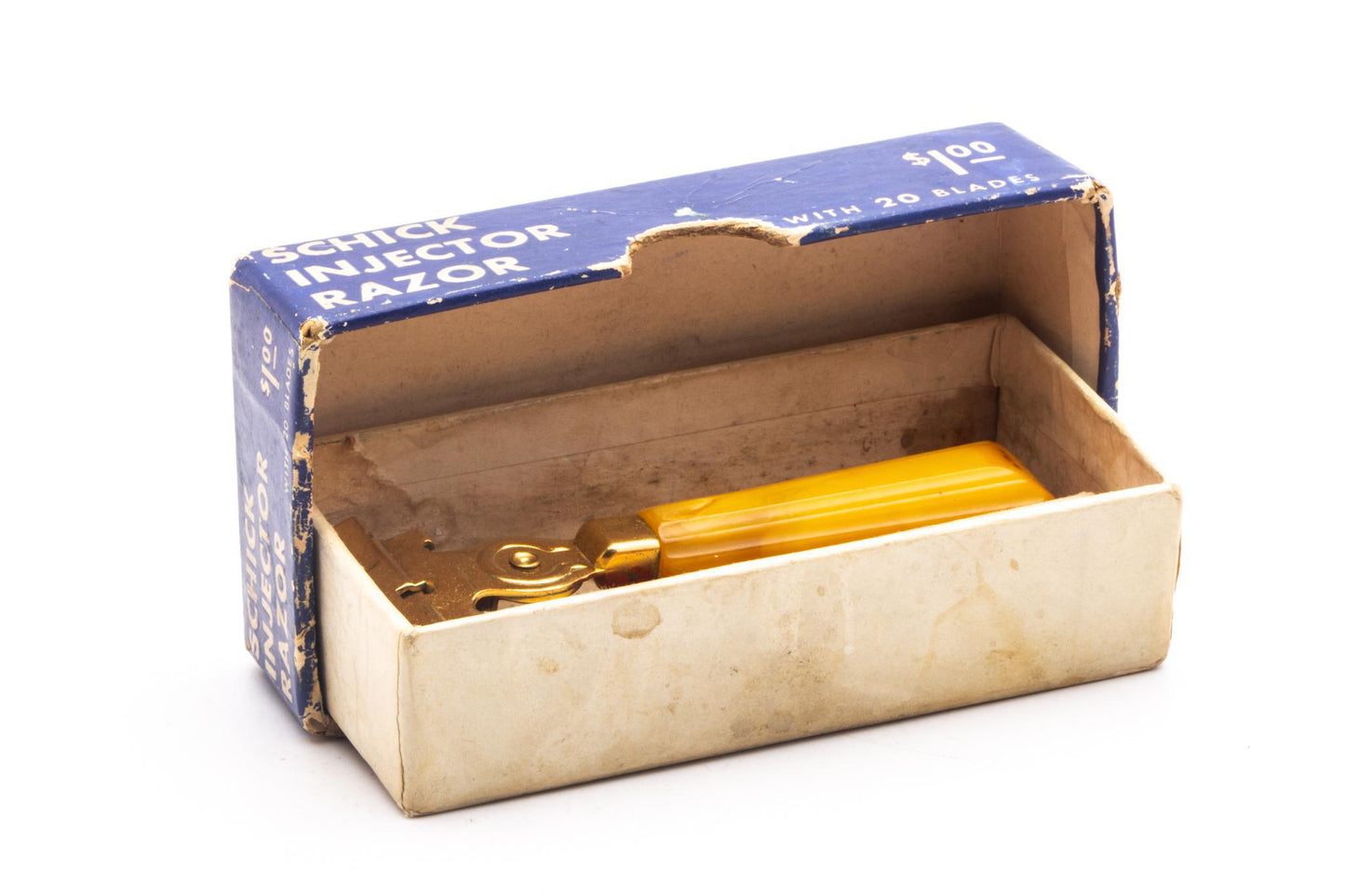 1935-45 Eversharp Schick Gold Injector SE Razor Set | Original Condition